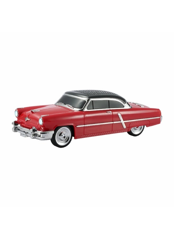 يونيكس مكبر صوت محمول لاسلكي يونكس UNIX XB-U88 Capri | اتصال بلوتوث v5.4 | بطارية طويلة العمر مع إضاءة RGB | اقتران TWS مع راديو FM | شحن Type-C | أحمر - Image 1